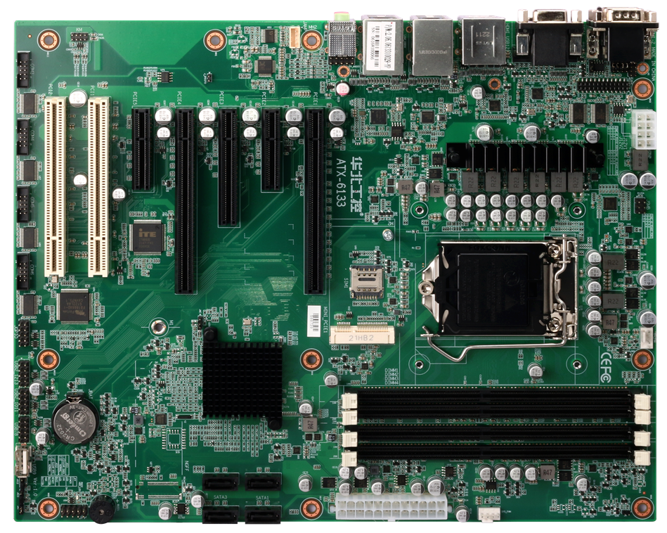 华北工控标准ATX结构工业母板ATX-6133工控主板.png
