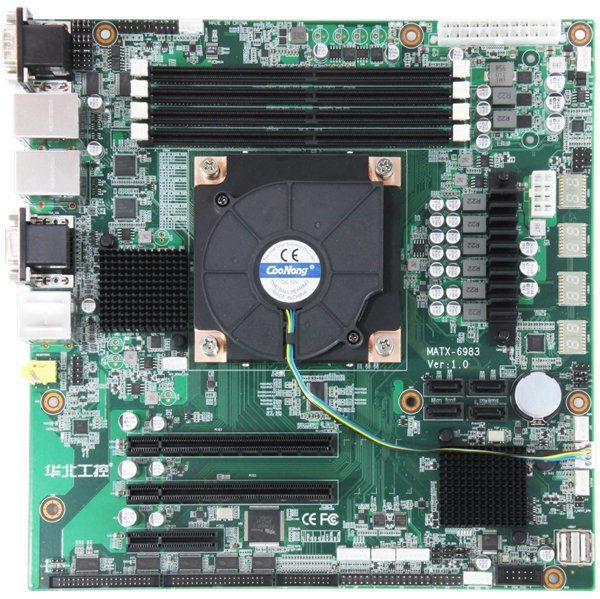 华北工控MATX-6983嵌入式AI主板