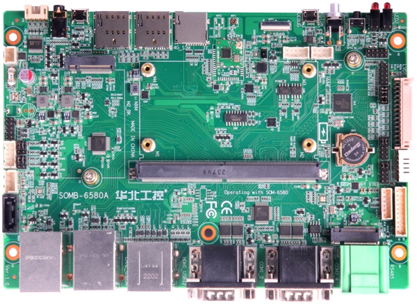 华北工控SOMB-6580A嵌入式主板